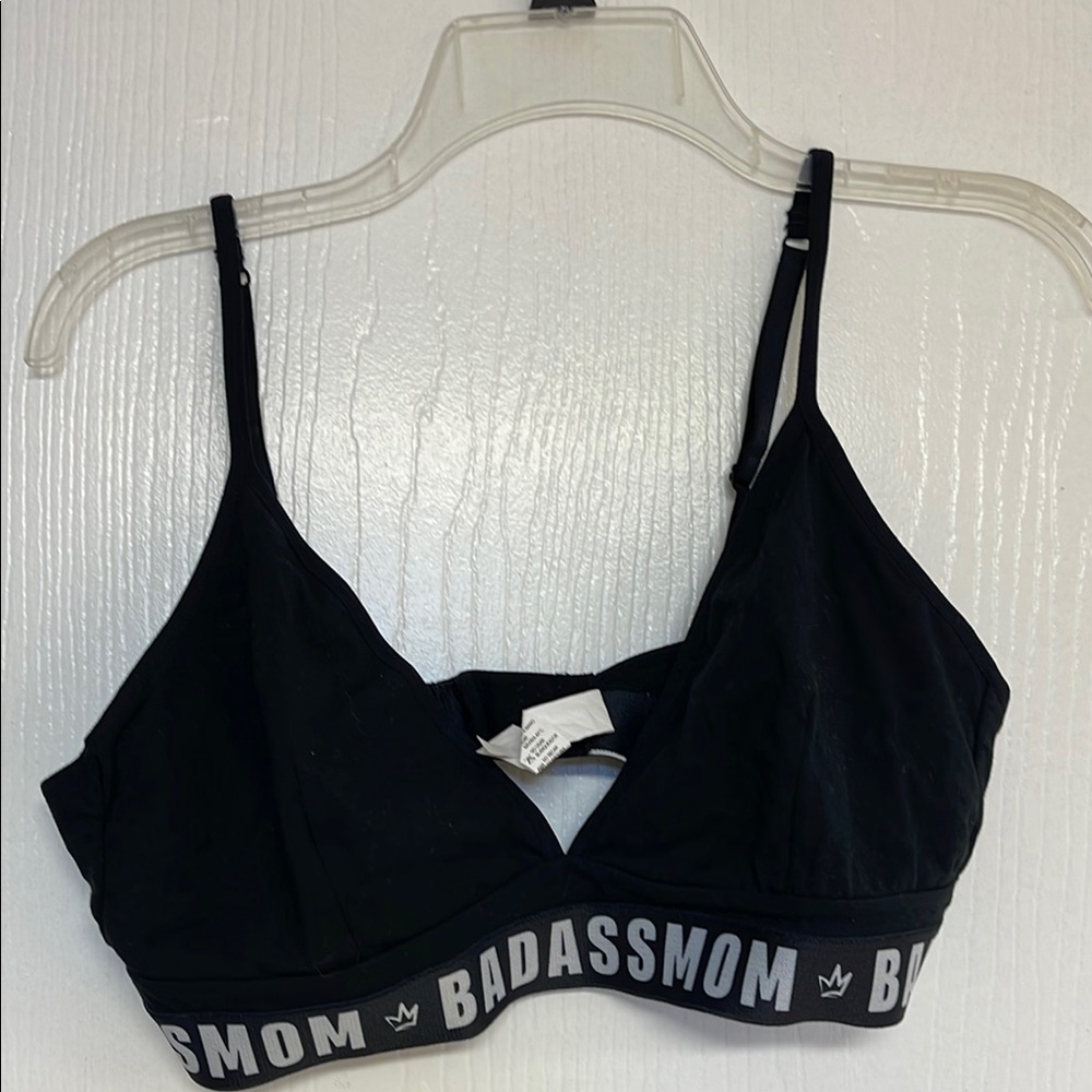 Black Bralette Size XL never worn brand new light support